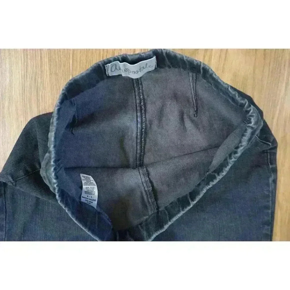 Aeropostale Bree High-Rise Cropped Jeggings, Size Large, Dark Wash - Picture 9 of 16